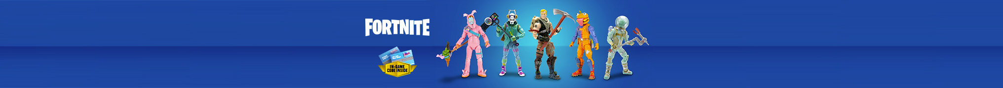 Знайди своїх улюблених персонажів Fortnite! Купуй колекційні фігурки FORTNITE і гарантовано отримуй знижку 15% за промокодом!