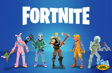 Знайди своїх улюблених персонажів Fortnite! Купуй колекційні фігурки FORTNITE і гарантовано отримуй знижку 15% за промокодом!