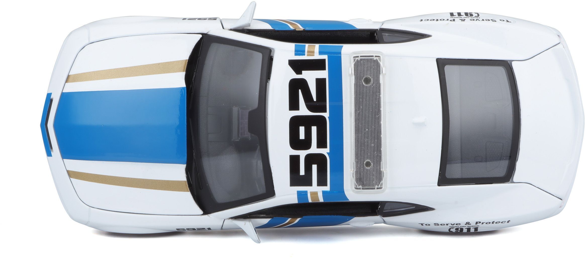 Автомодель MAISTO 1:24 Chevrolet Camaro SS RS Police (31208 white)фото8