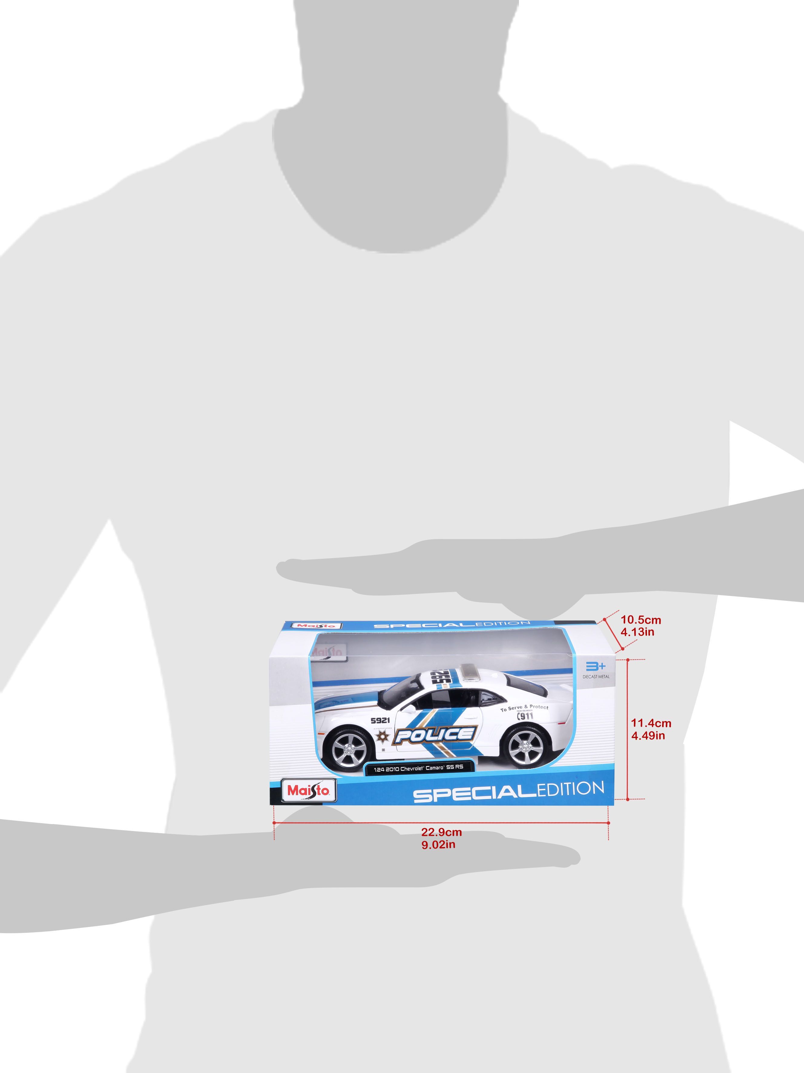 Автомодель MAISTO 1:24 Chevrolet Camaro SS RS Police (31208 white)фото20