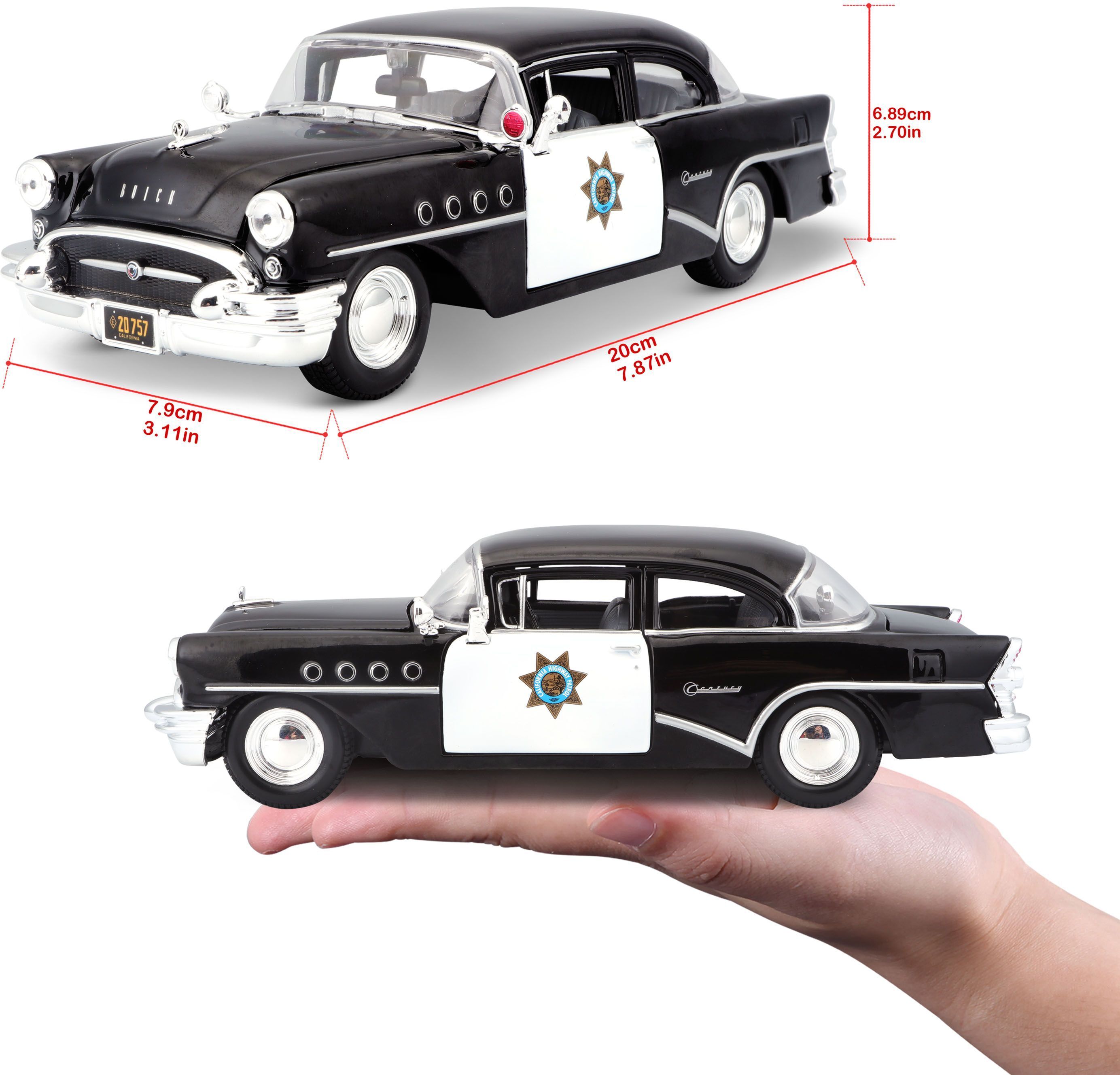 Автомодель MAISTO 1:26 Buick Century (31295 black)фото17