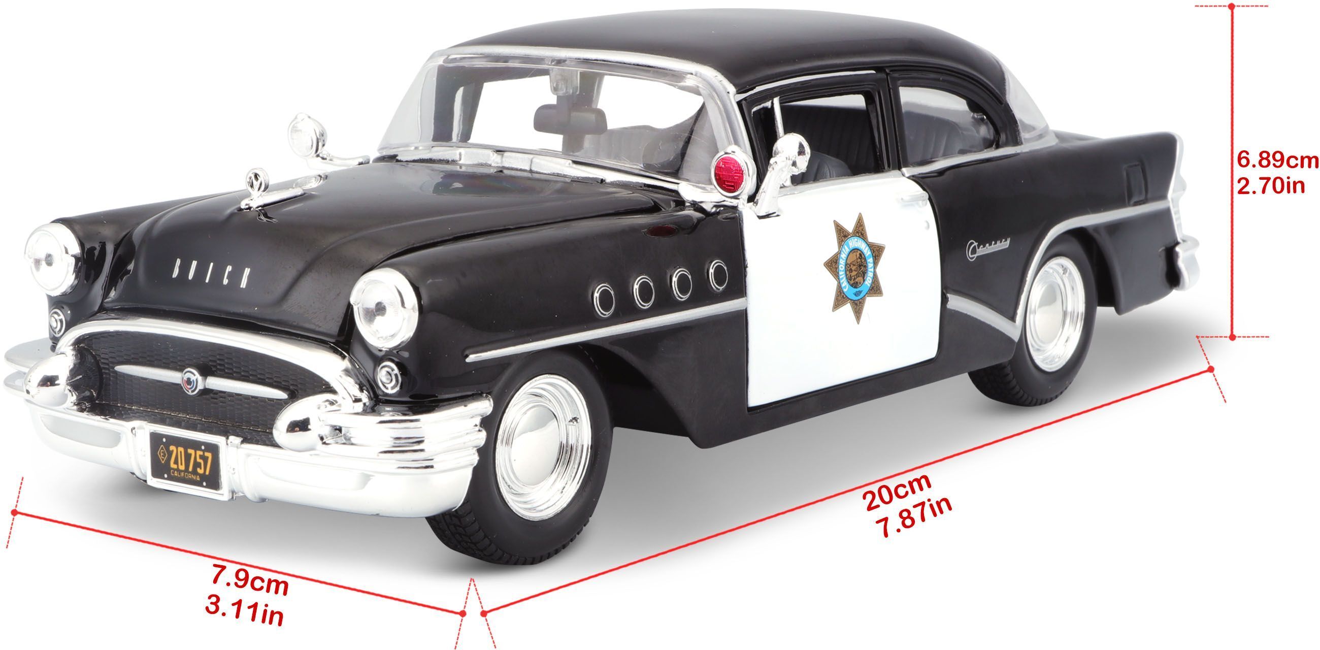 Автомодель MAISTO 1:26 Buick Century (31295 black)фото15