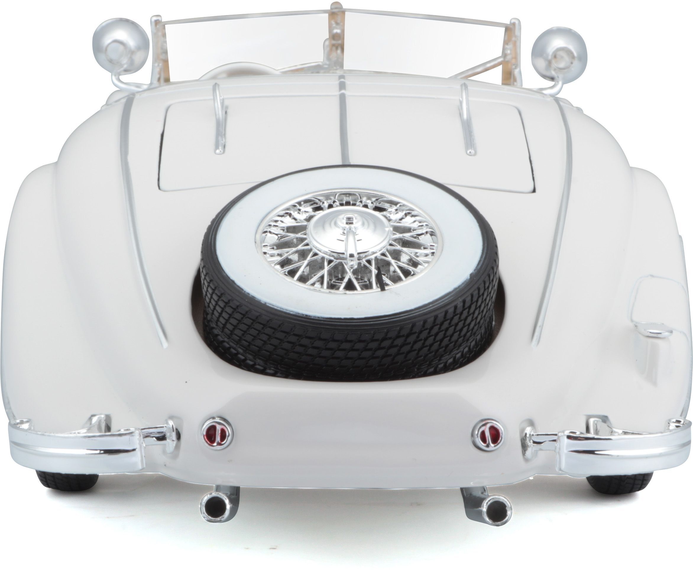 Автомодель MAISTO 1:18 Mercedes-Benz 500 K Typ Specialroadster (36055 white) фото 5