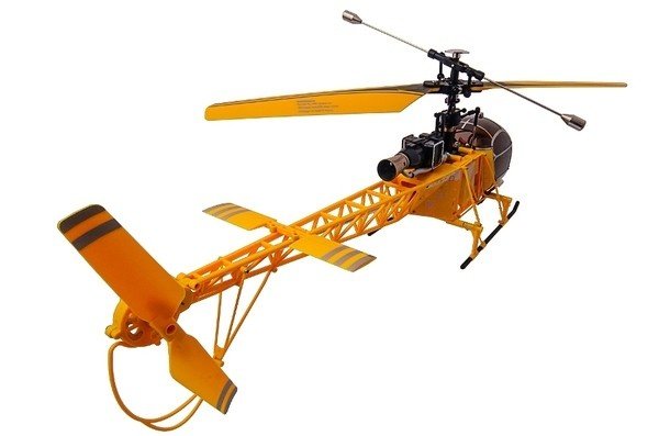 Вертолёт на р/у WL Toys V915 Lama желтый (WL-V915y) фото 5