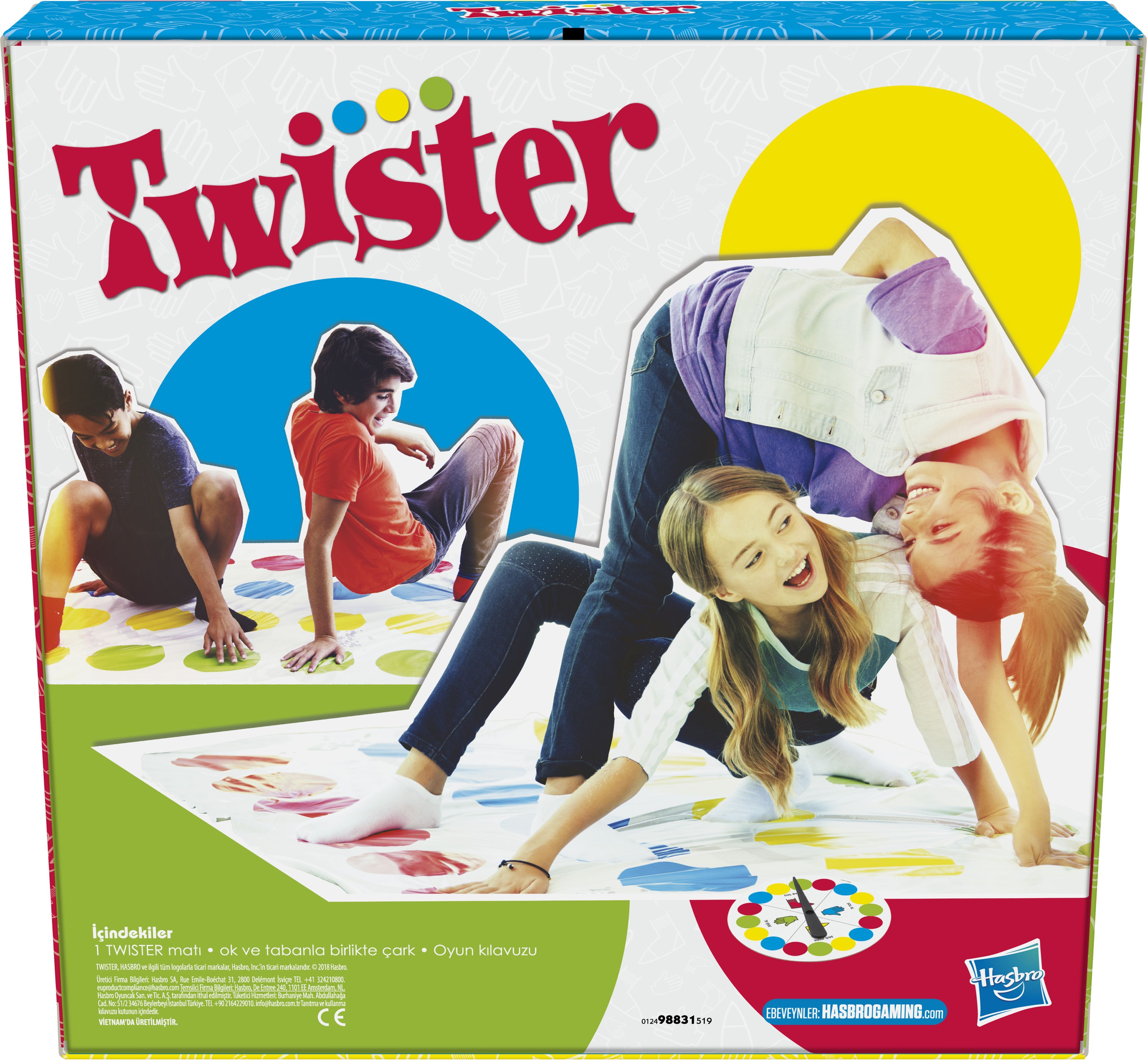 Настільна гра HASBRO GAMES ТВІСТЕР (98831)фото15