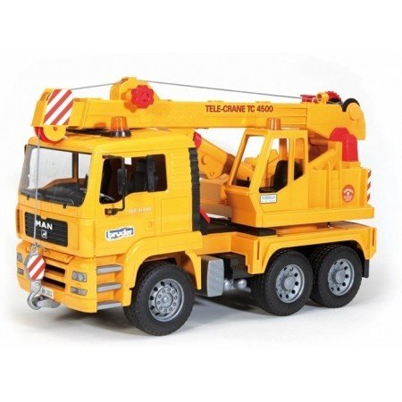 Автокран BRUDER 1:16 MAN (02754)фото