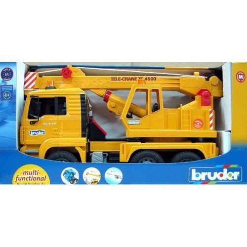 Автокран BRUDER 1:16 MAN (02754)фото