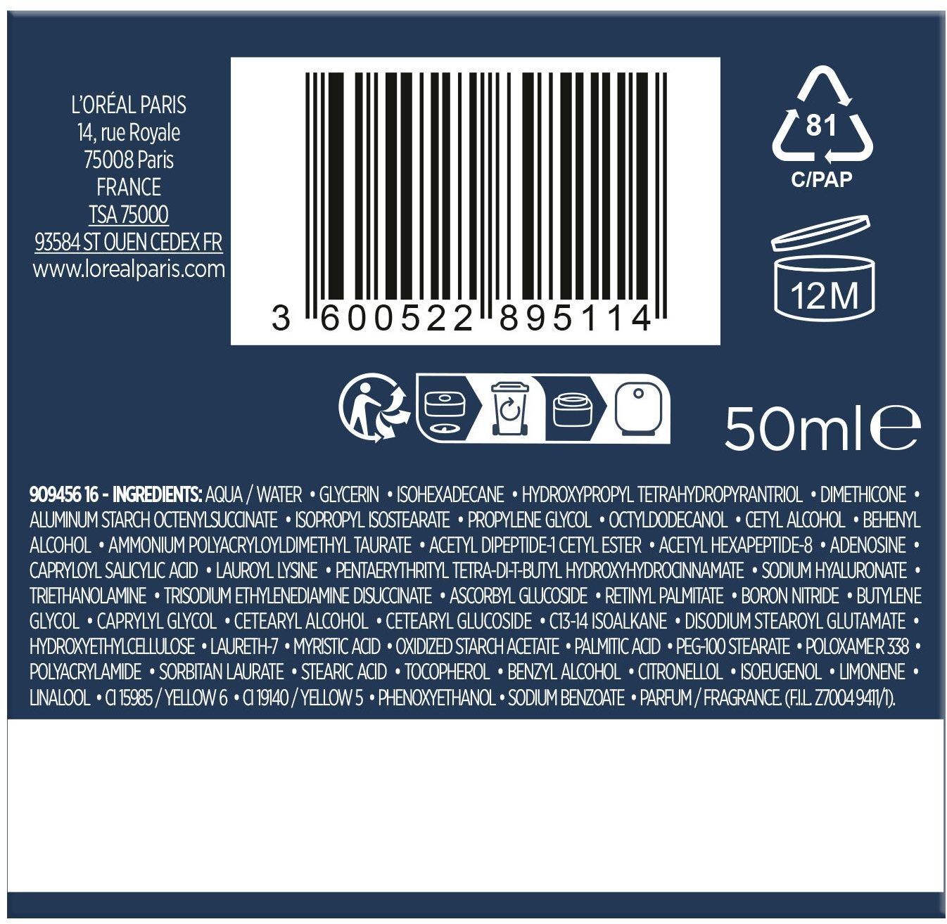 Крем для лица L'Oreal Paris Revitalift х3 Day Регенерирующий 50мл фото 