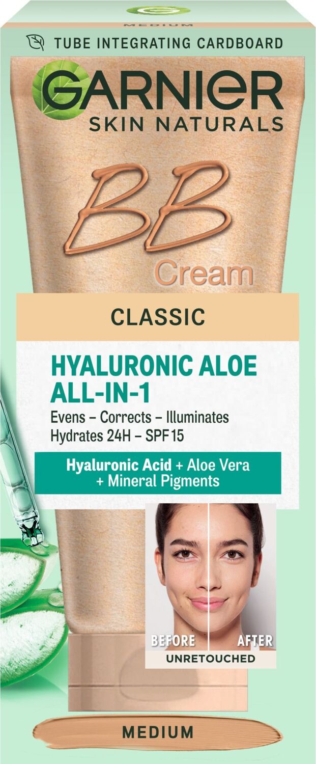 ВВ-крем для обличчя Garnier Skin Naturals Світло-бежевий 50млфото