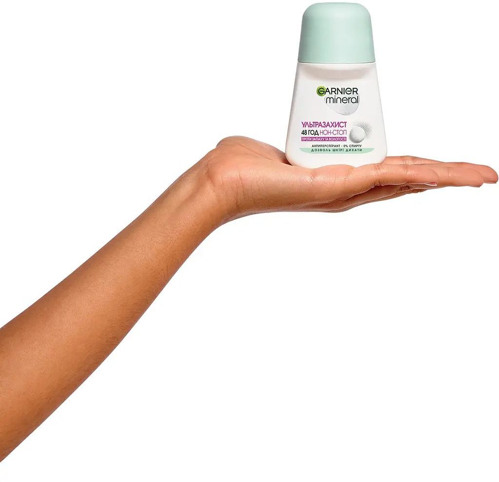 Антиперспірант Garnier Mineral Ультразахист проти запаху і вологості кульковий 50млфото3