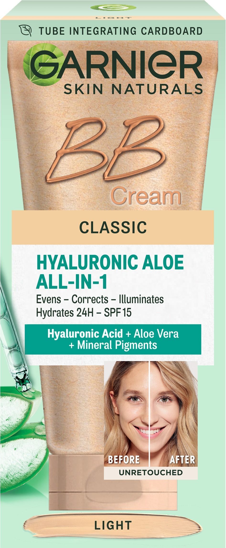 BB-крем Garnier Skin Naturals Секрет досконалості Світло-бежевий 50млфото2