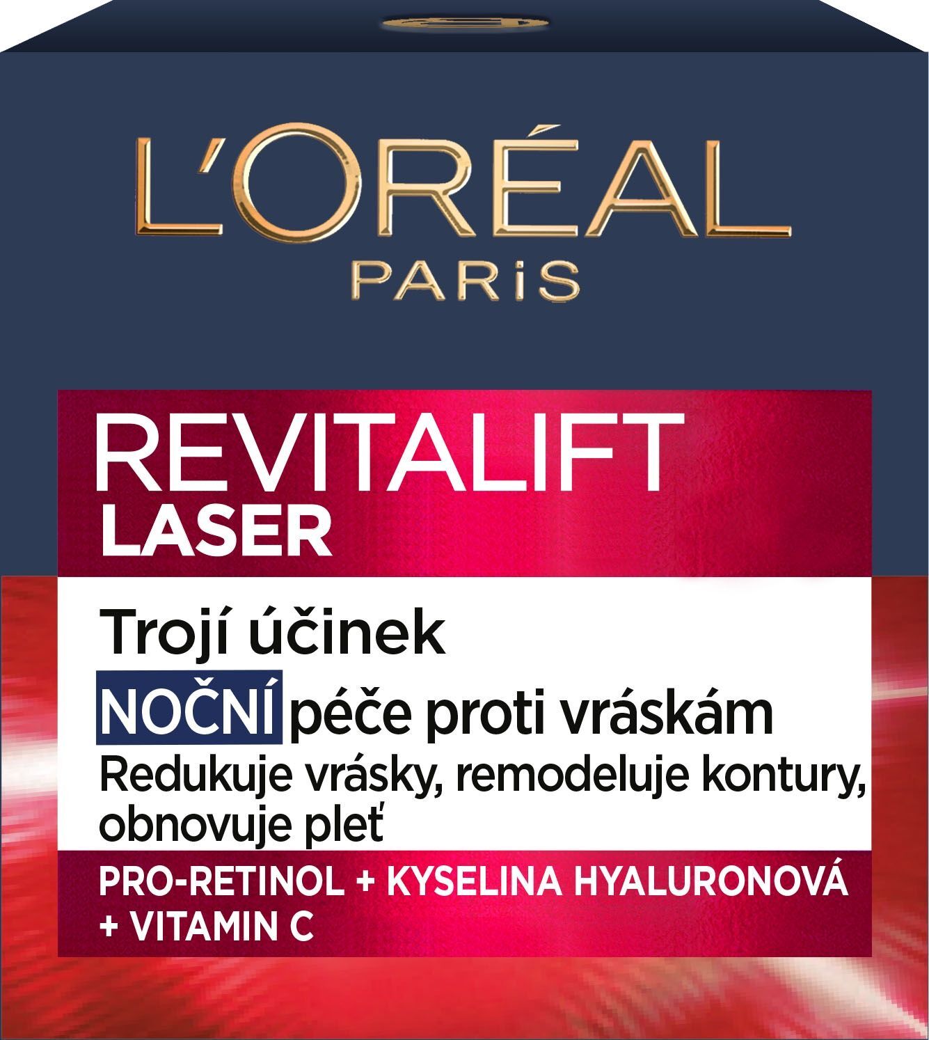 Крем-маска для обличчя L'Oreal Paris Revitalift х3 Night Регенеруючий 50млфото6