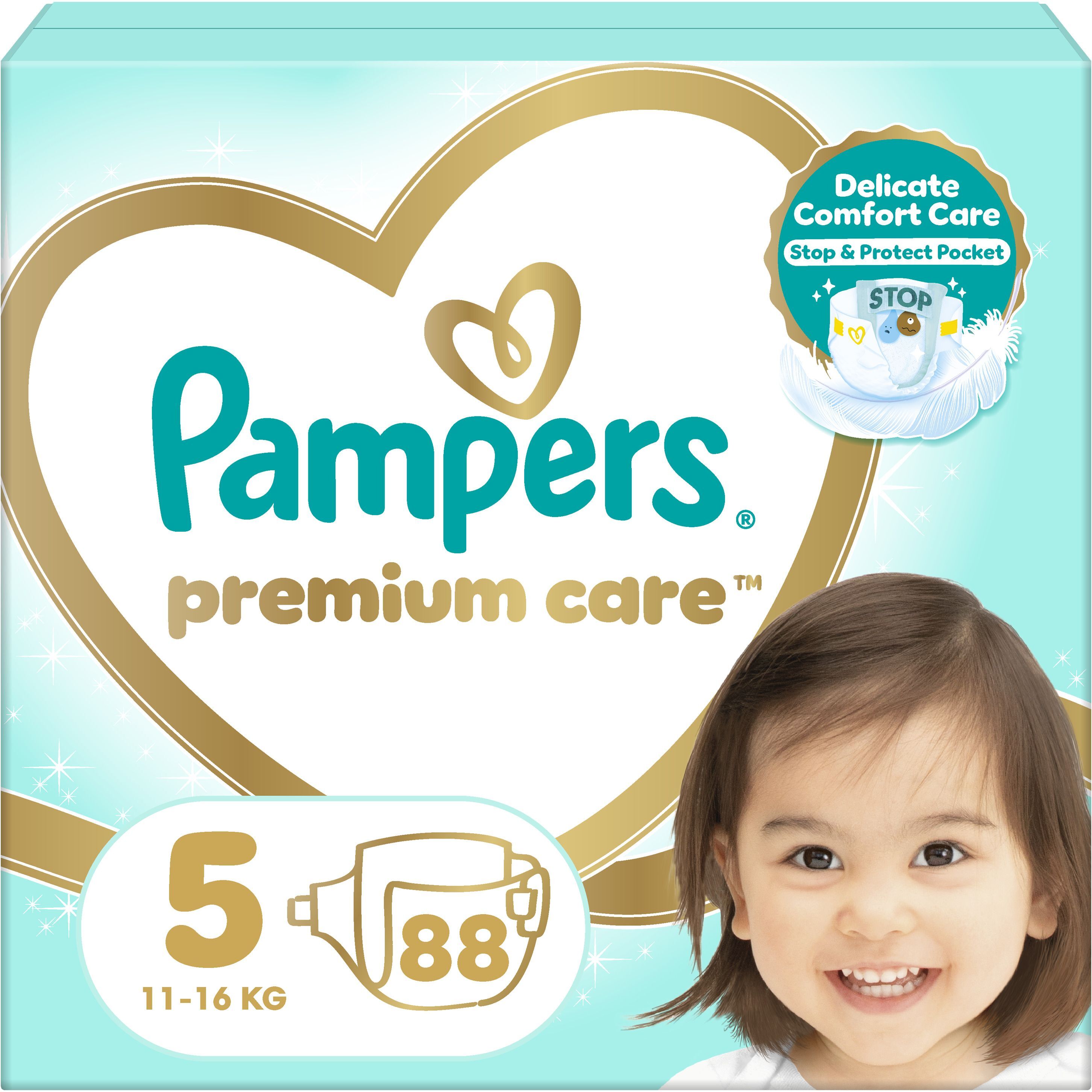 Підгузки Pampers Premium Care Junior Розмір 5 11-16 кг 88 штфото2