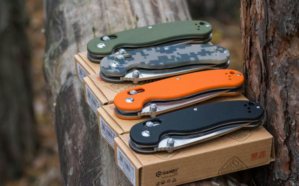 Ніж складаний Ganzo G727M чорнийфото2