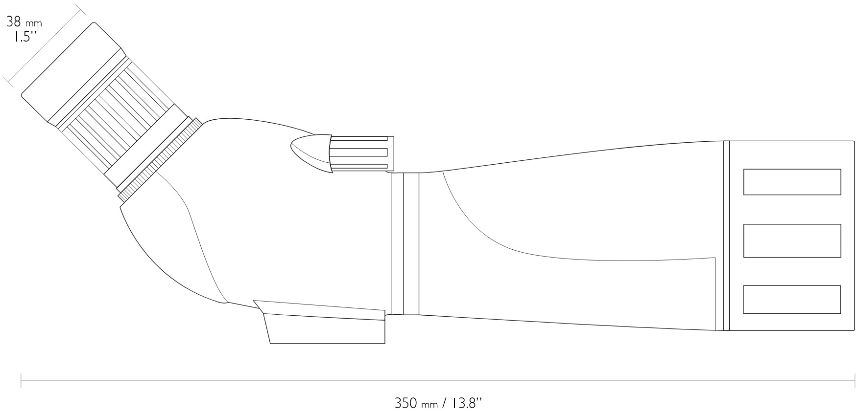 Подзорная труба Hawke Vantage 20-60x60 WP (51100) фото 3