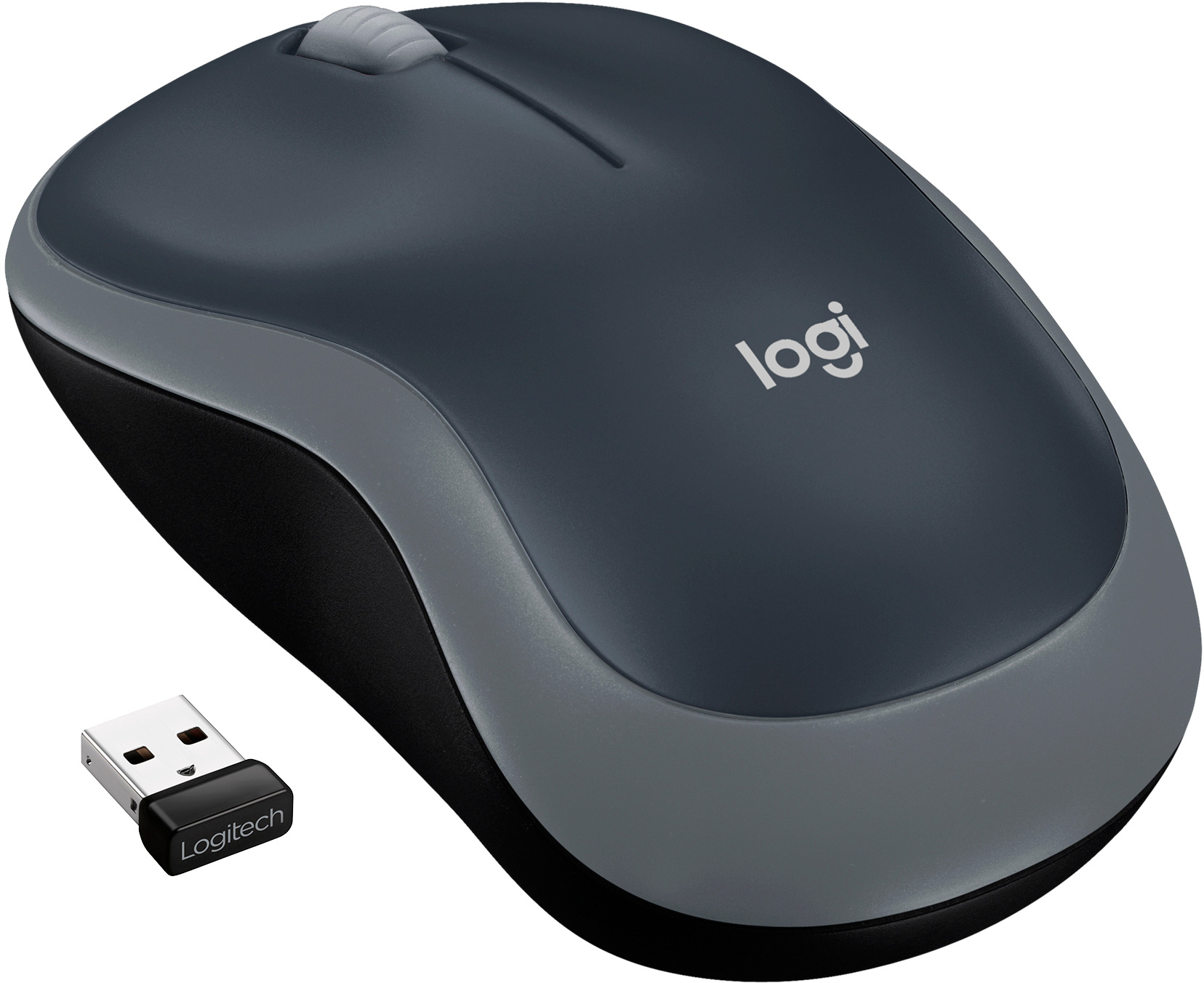 Миша Logitech M185 WL Grey (910-002238) фото2