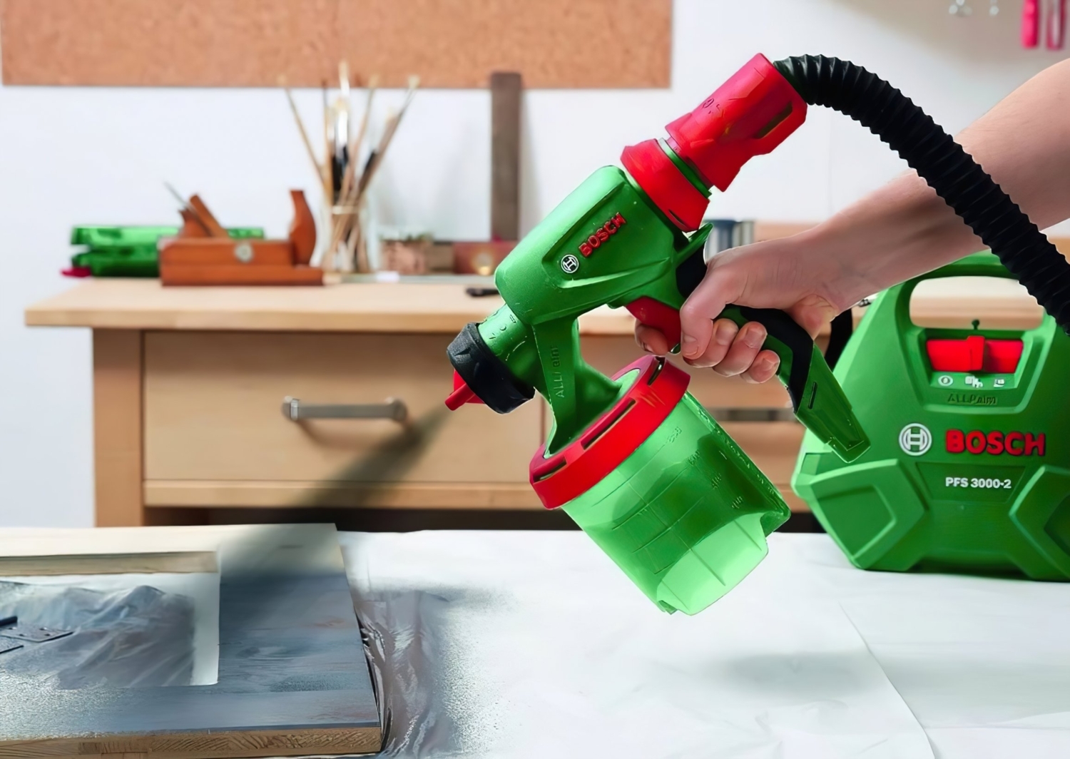 Краскопульт электрический Bosch PFS 3000-2 фото