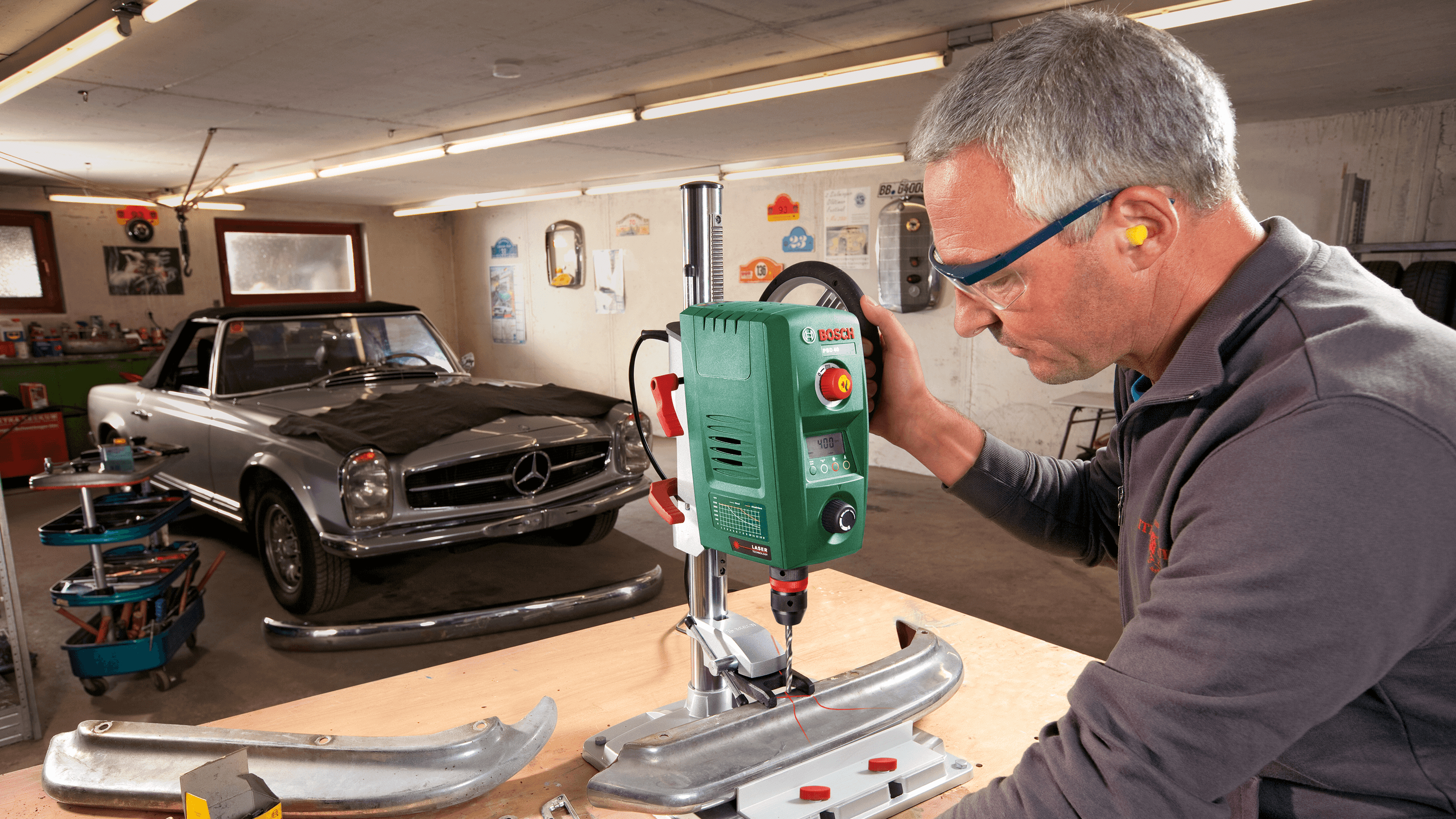 Сверлильный станок Bosch PBD 40 (0.603.B07.000) фото 3