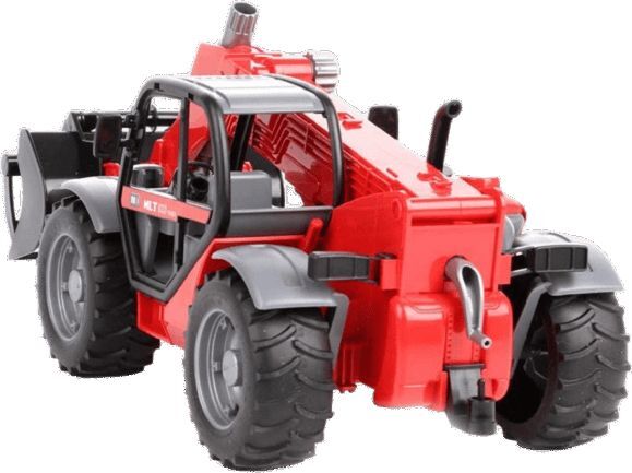 Дорожный погрузчик BRUDER 1:16 с телескопической стрелой MLT 633 (2125) фото 4