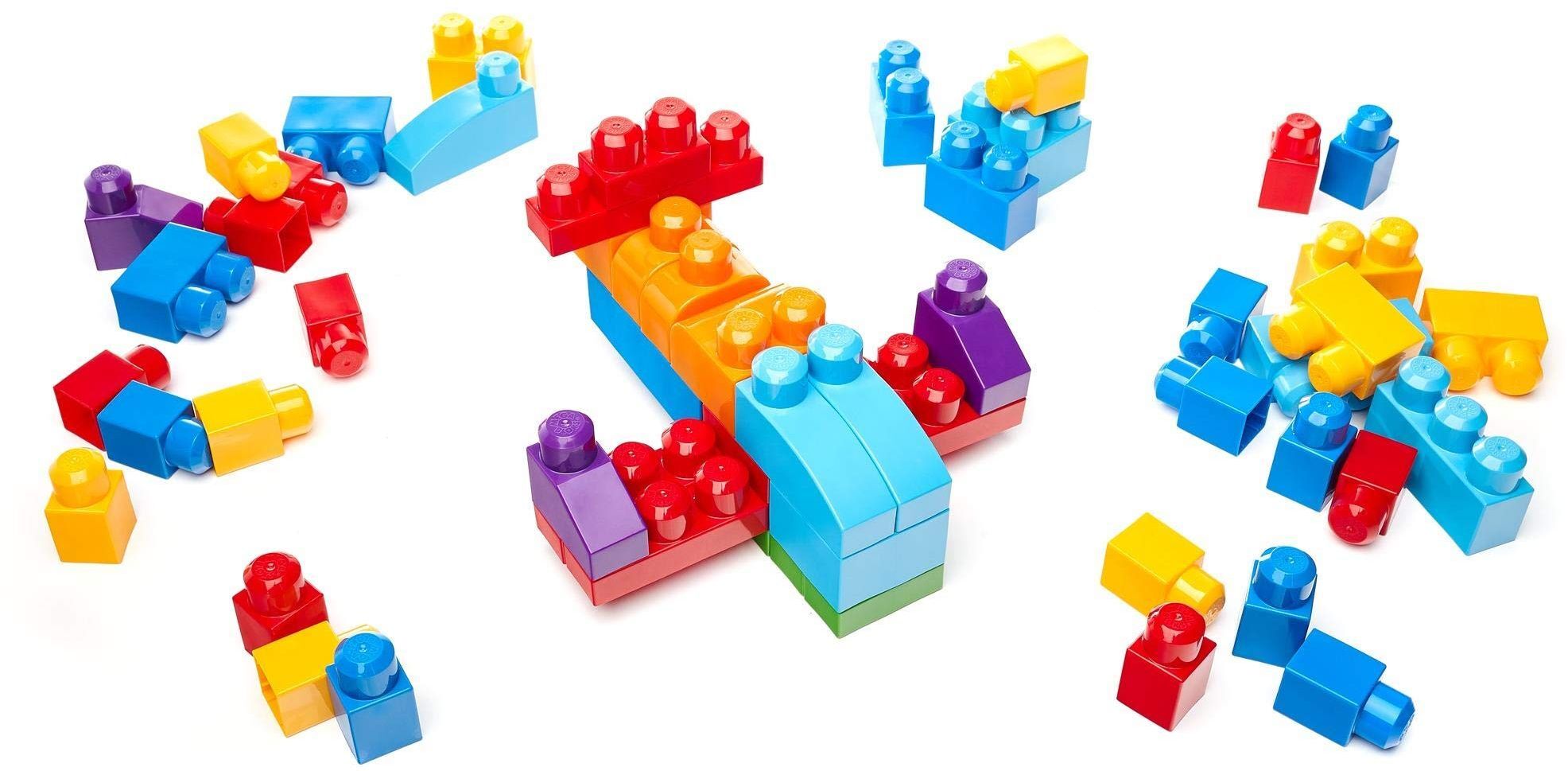 Конструктор класичний у мішку (60 дет.) Mega Bloks (DCH55)фото6