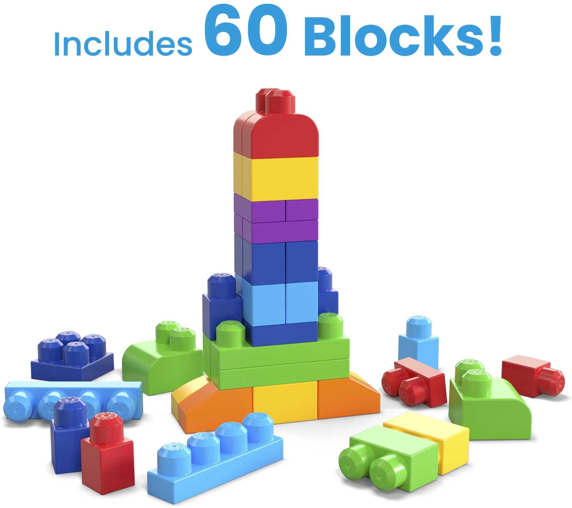 Конструктор класичний у мішку (60 дет.) Mega Bloks (DCH55)фото7