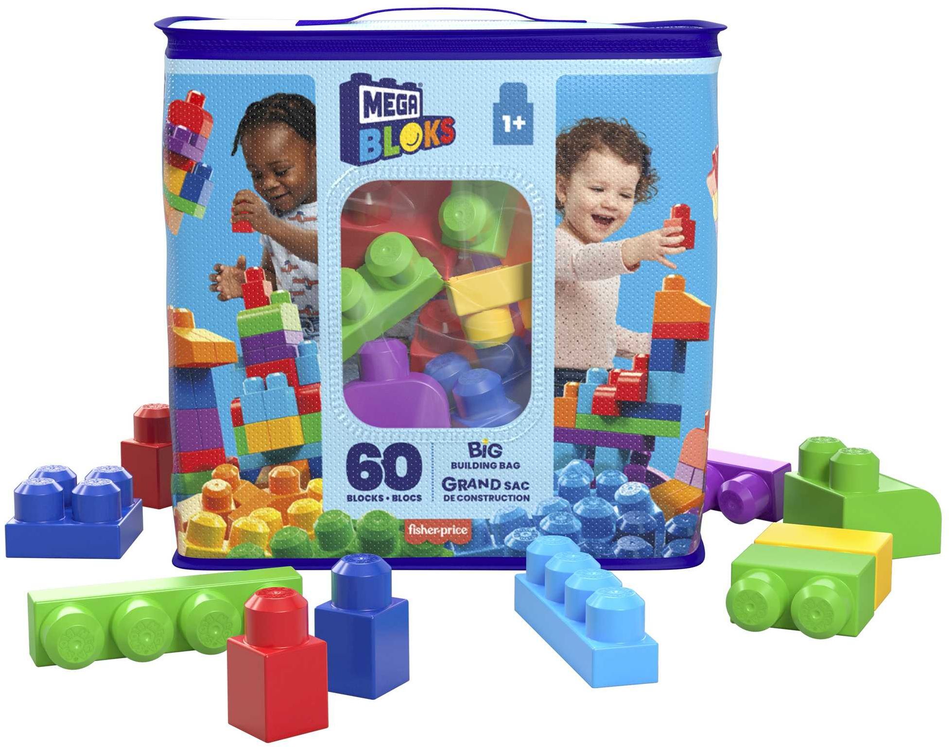 Конструктор класичний у мішку (60 дет.) Mega Bloks (DCH55)фото4