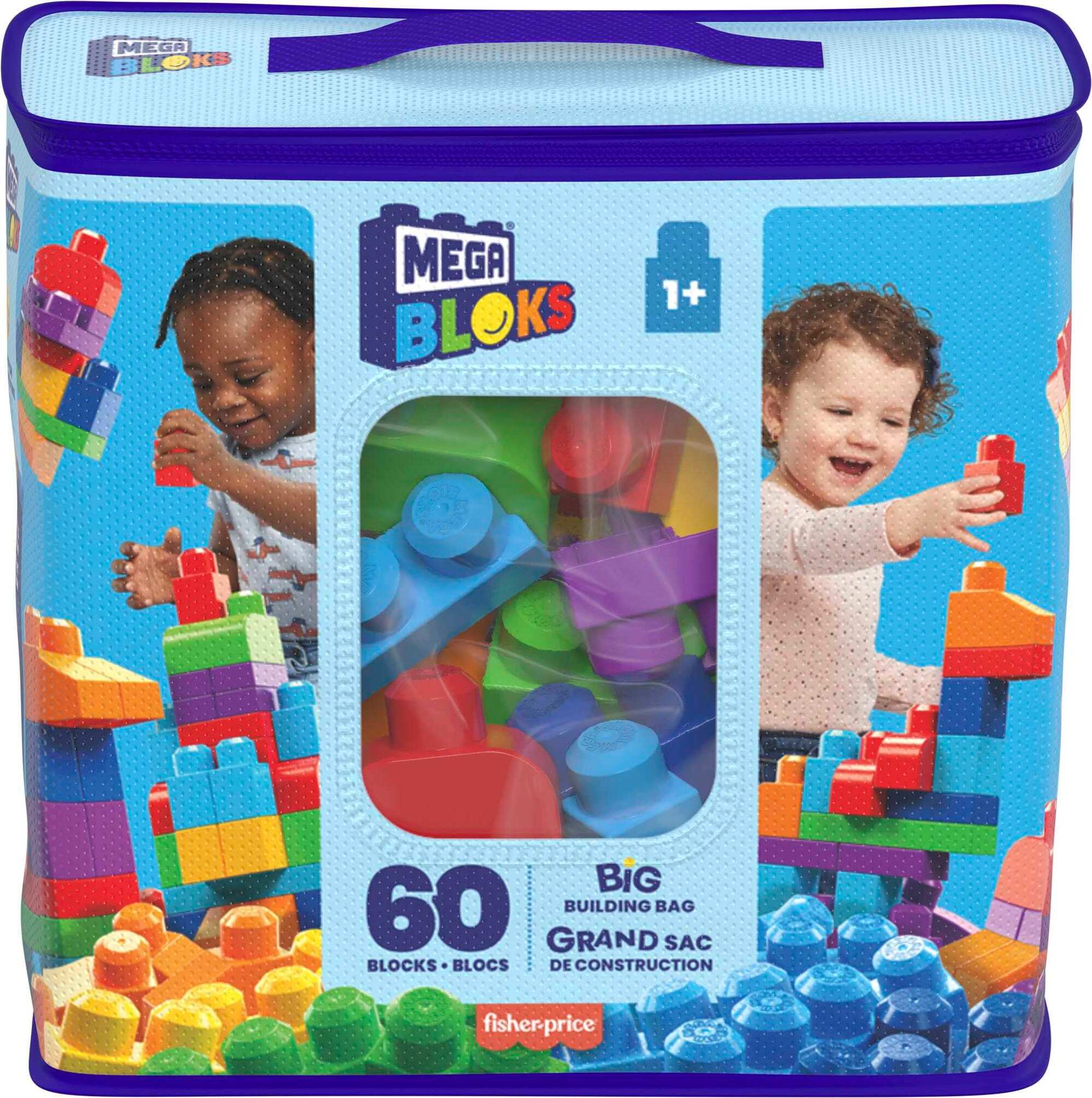 Конструктор класичний у мішку (60 дет.) Mega Bloks (DCH55)фото3