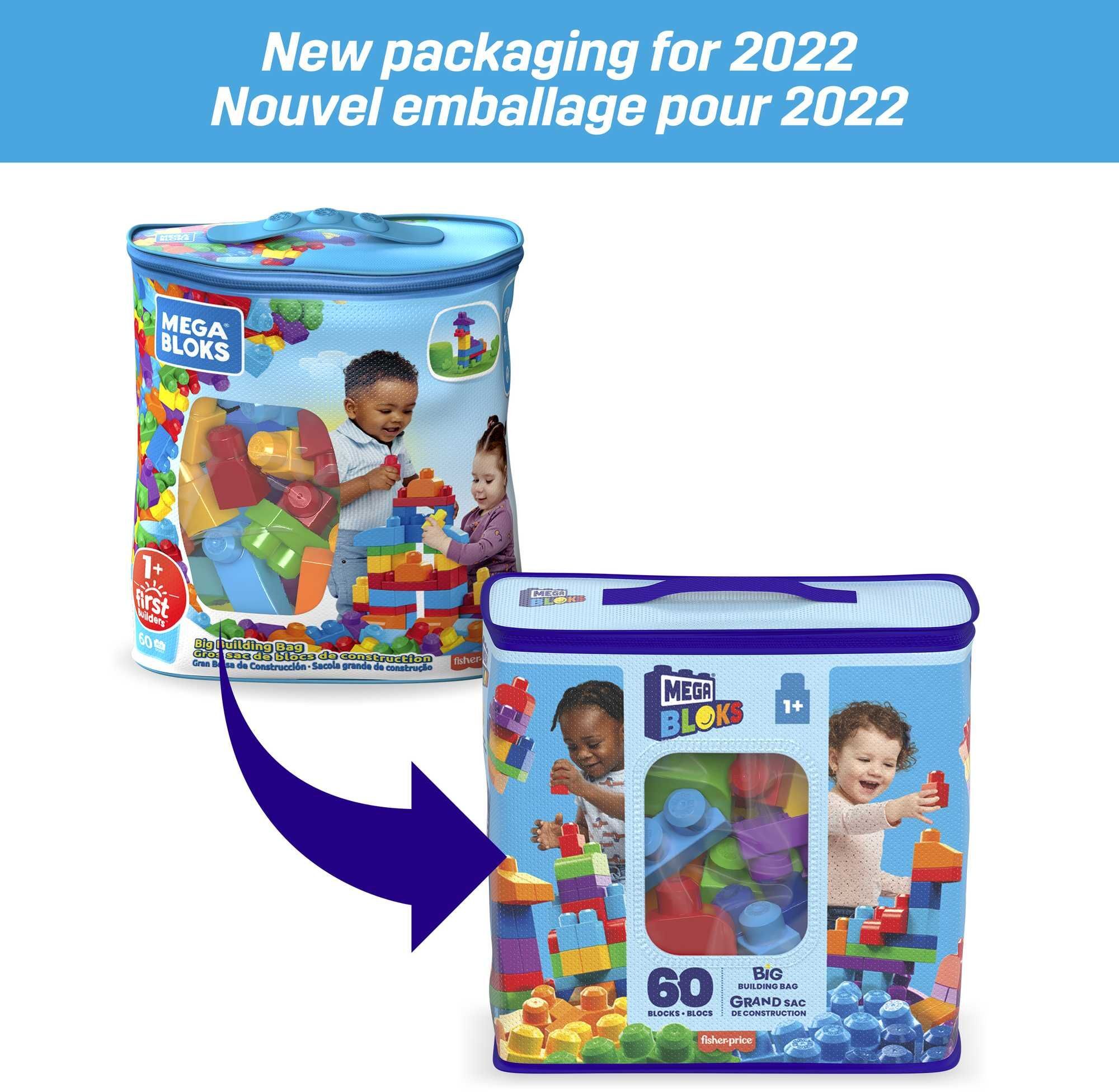 Конструктор класичний у мішку (60 дет.) Mega Bloks (DCH55)фото9