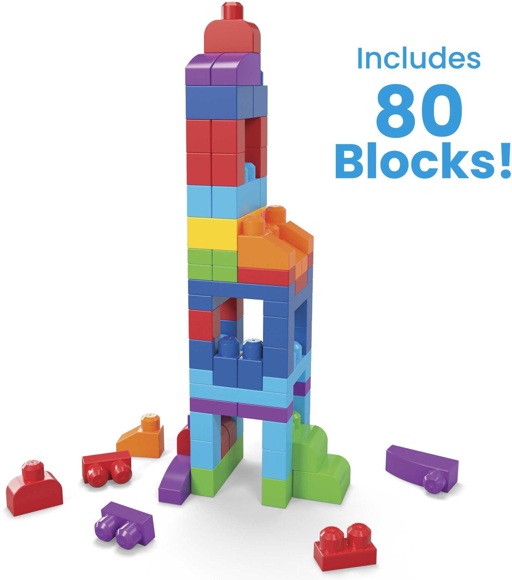 Конструктор класичний у мішку (80 дет.) Mega Bloks (DCH63)фото3