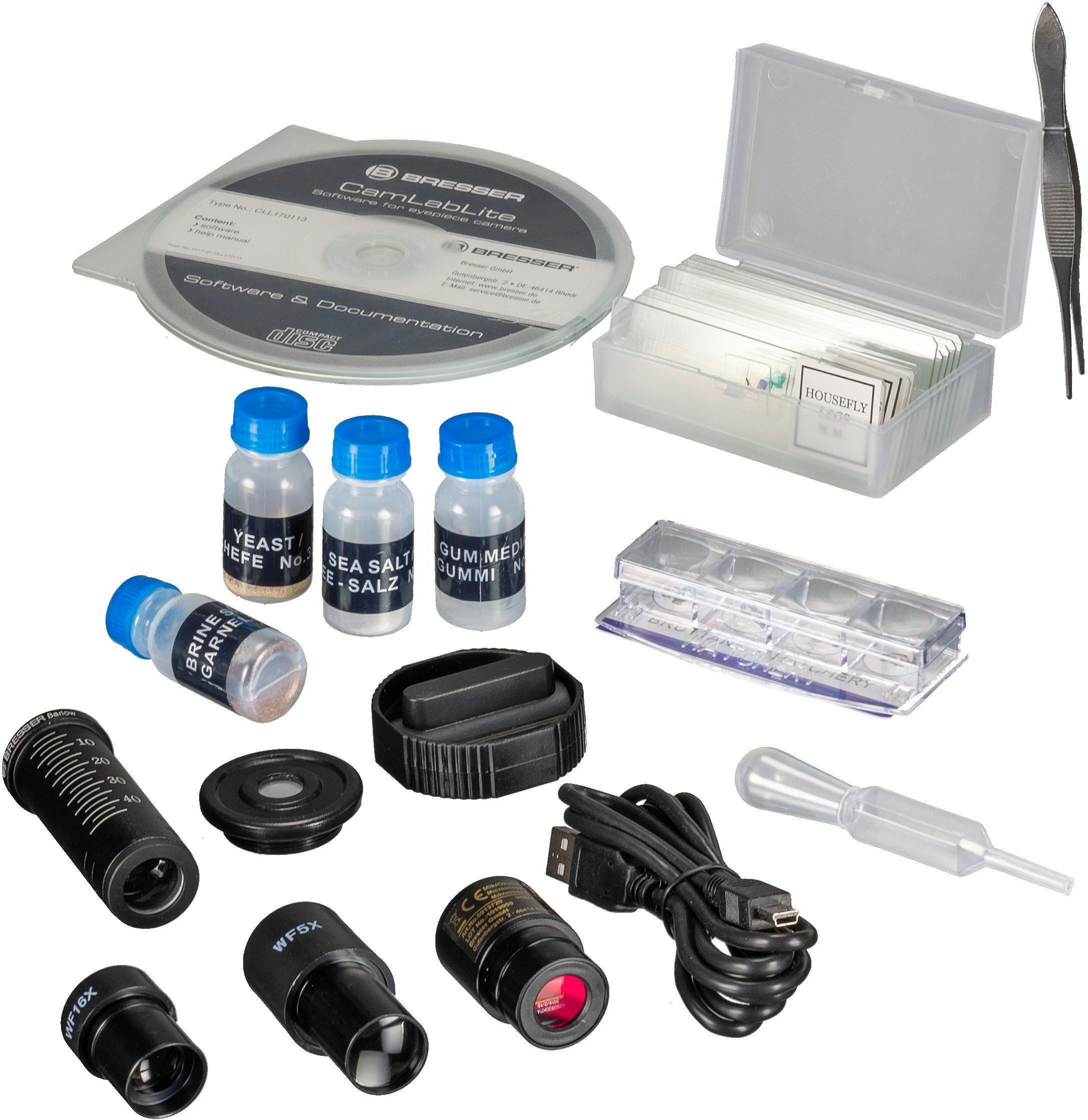 Микроскоп Bresser Biolux NV 20-1280 HD USB Camera(5116200) фото 7