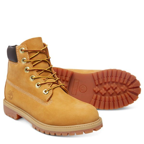 Ботинки женские Timberland 6 In Premium WP Boot TL607 36 (4 US) светло-коричневые фото 2