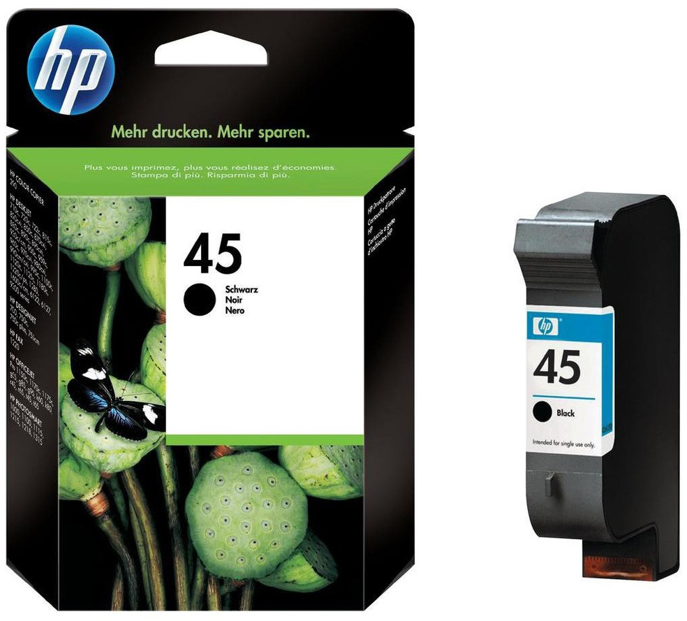 Картридж струйный HP No.45 DJ9xx/G/ T/ R/ P1000black (51645AE) фото 