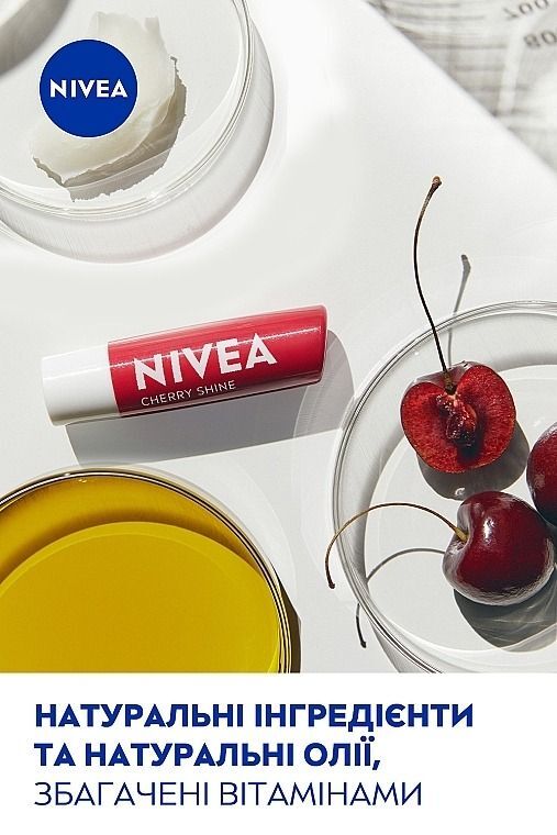 Бальзам для губ Nivea Вишневое сияние 5,5мл фото 8