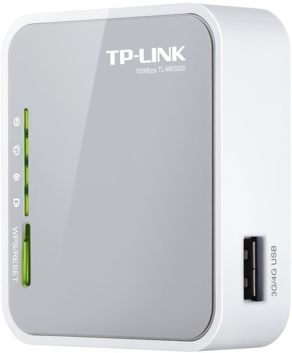 Мобильный роутер TP-Link TL-MR3020 150Mbps, 1x LAN/WAN, 1xUSB2.0 фото 2