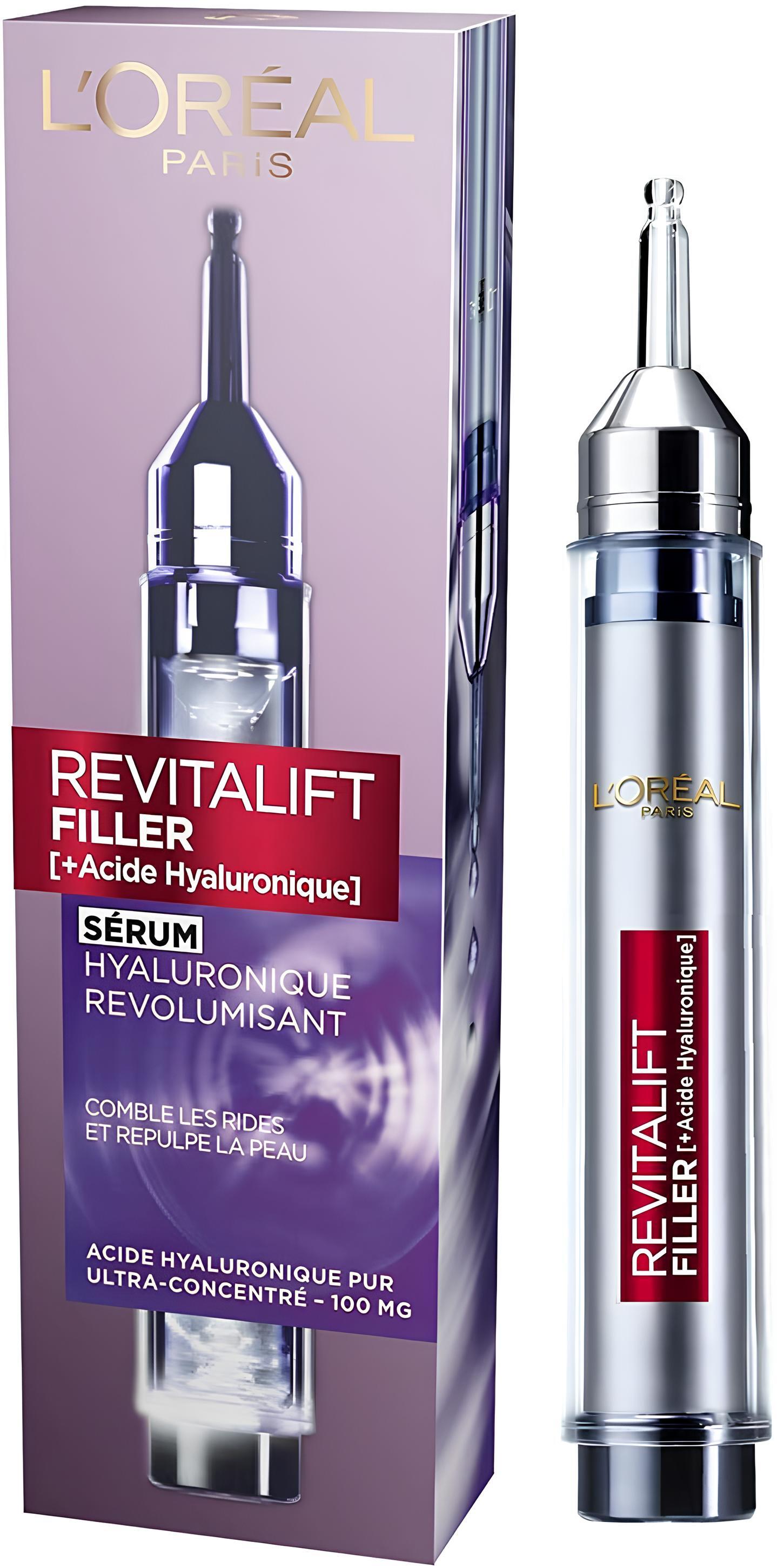 Сыворотка антивозрастная L'Oreal Paris Revitalift Filler с гиалуроновой кислотой 16.5мл фото 3