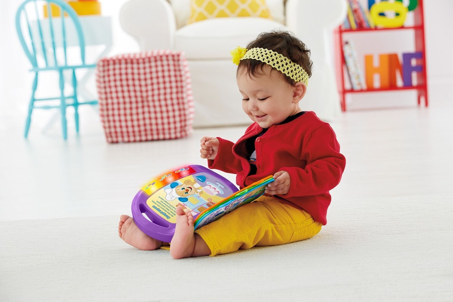 Музичная книжечка Fisher-Price со стихами (укр.) (DKK16) фото 5