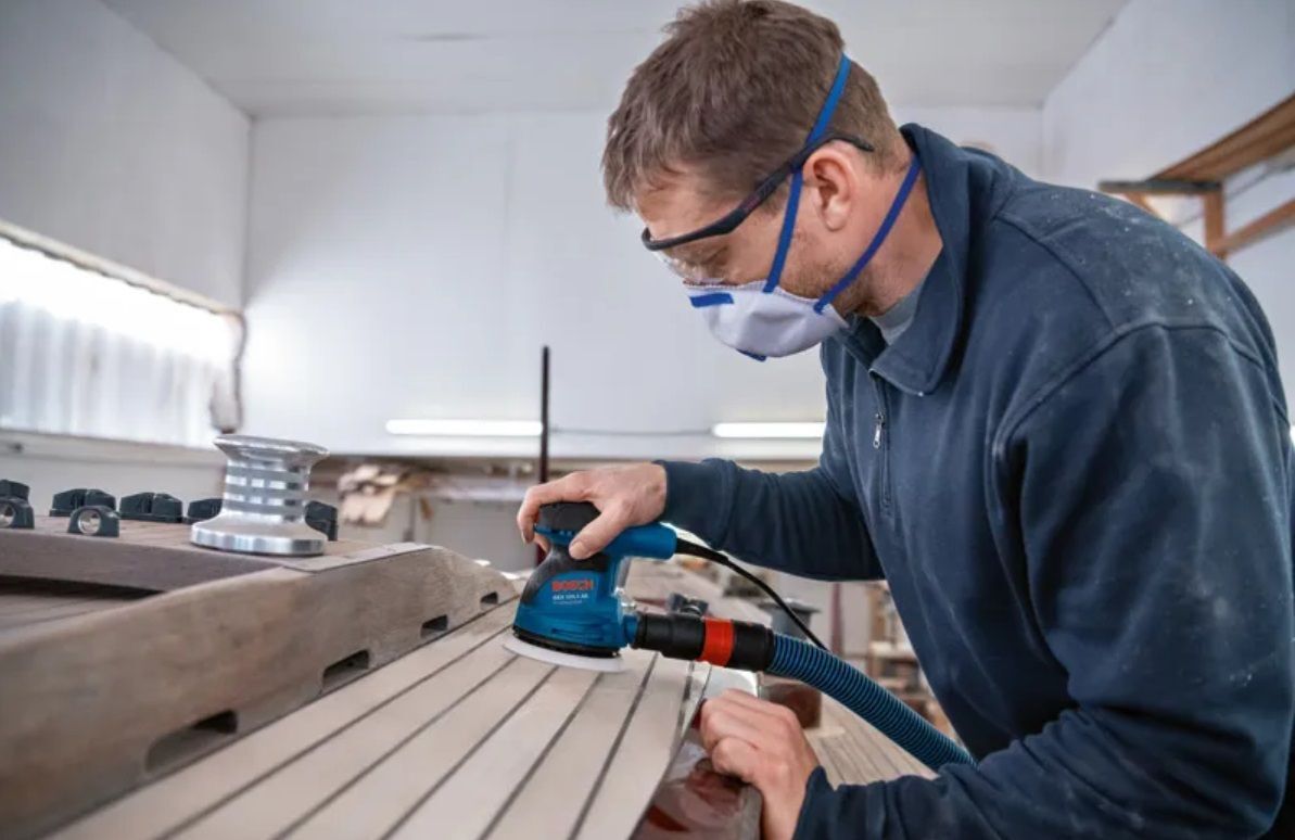 Шлифмашина эксцентриковая Bosch Professional GEX 125-1 AE (0.601.387.500) фото 6