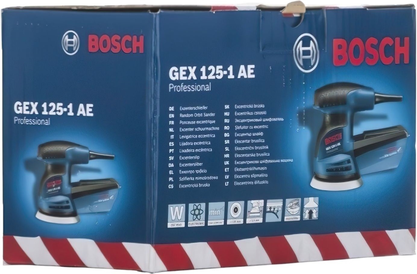 Шлифмашина эксцентриковая Bosch Professional GEX 125-1 AE (0.601.387.500) фото 4