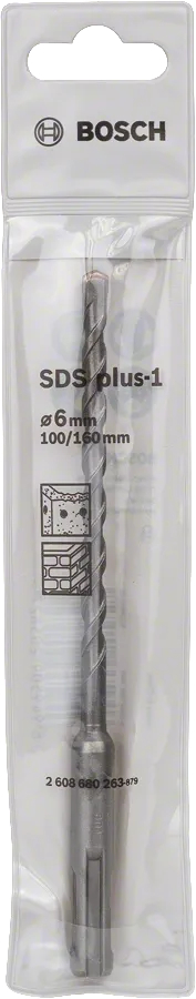 Свердло по бетону Bosch SDS-Plus 6x160 (2.608.680.263)фото