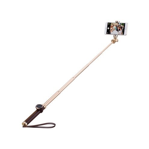 Монопод для смартфона MOMAX Pro Bluetooth Selfie Pod 90cm Gold (KMS4L) фото 4