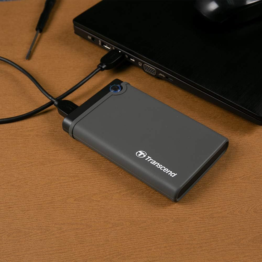 Корпус для 2.5 "HDD / SSD Transcend USB 3.0 Rubberфото6