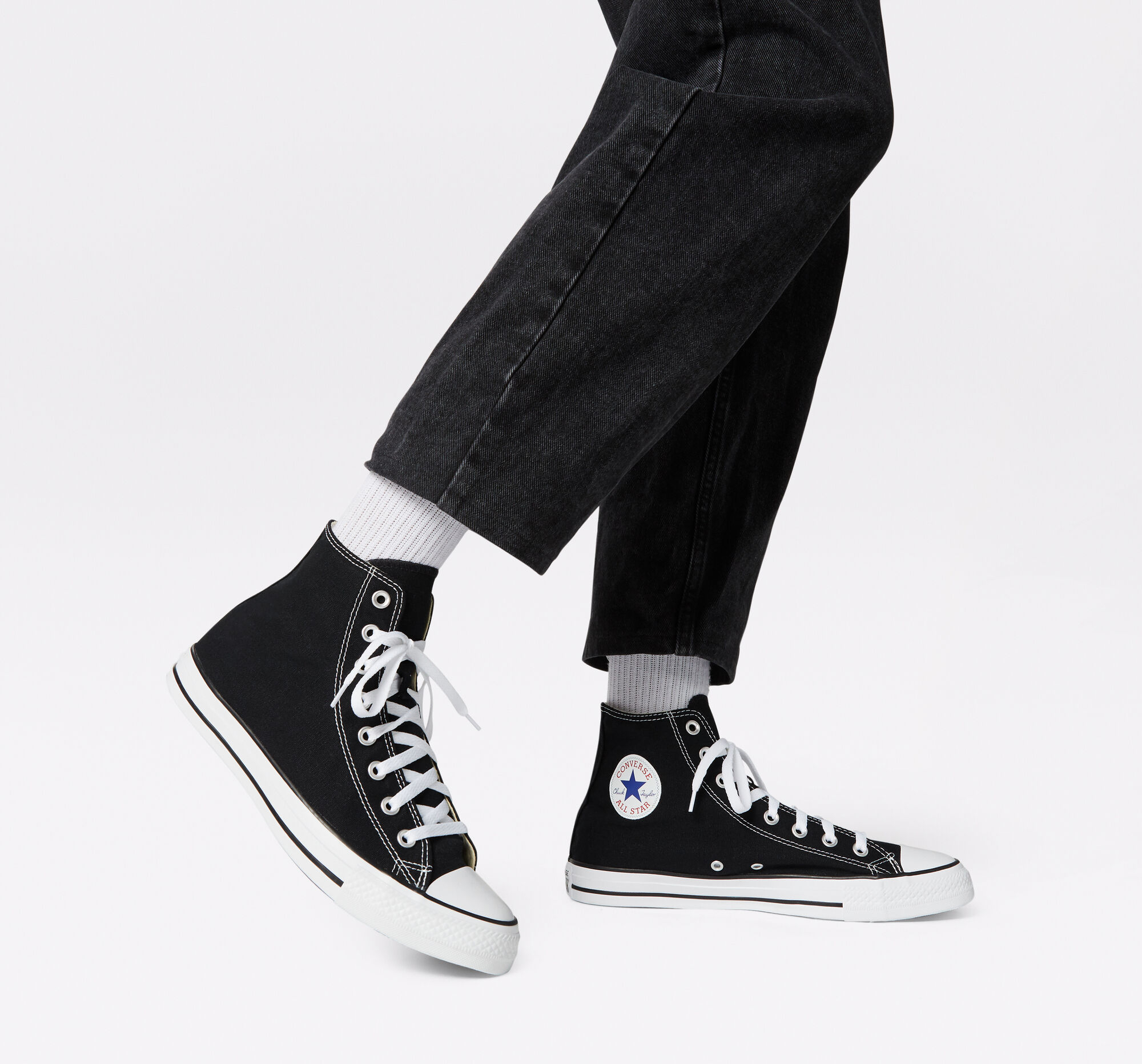 Кеды Converse All Star Hi M9160C 39 (6 US) черные фото 9