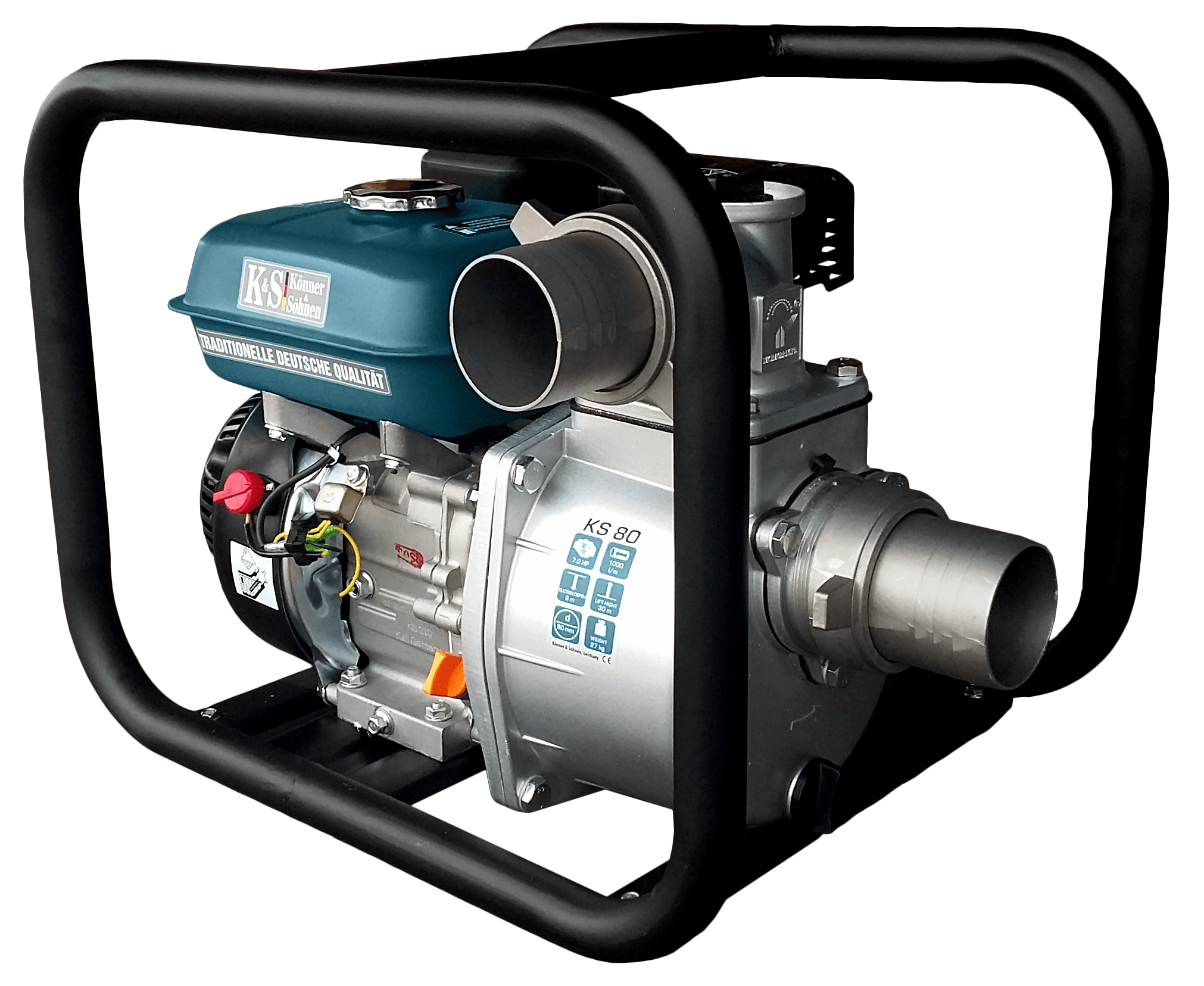 Мотопомпа Konner&amp;Sohnen KS 80 фото 