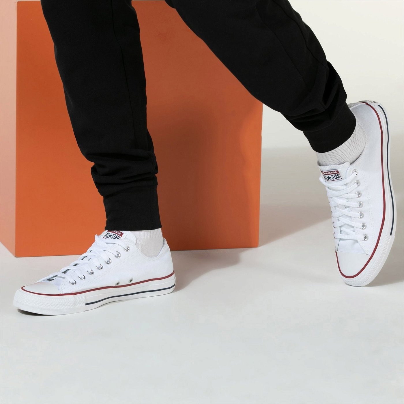Кеди Converse All Star Ox M7652C 41 (7,5 US) біліфото8