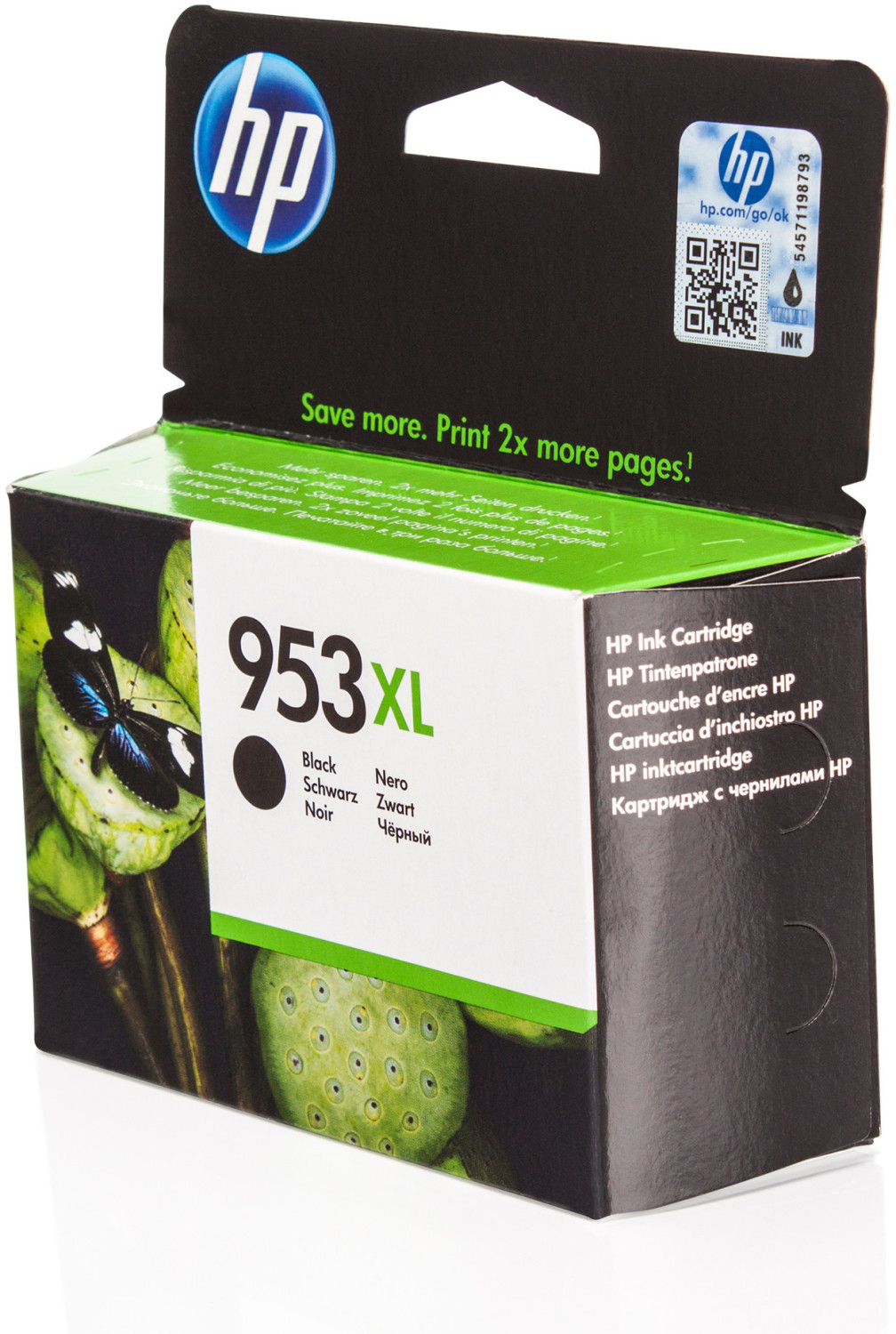 Картридж струйный HP No.953XL Officejet Pro 8210/8710/8720/8725/8730 Black, 2000 стр (L0S70AE) фото 