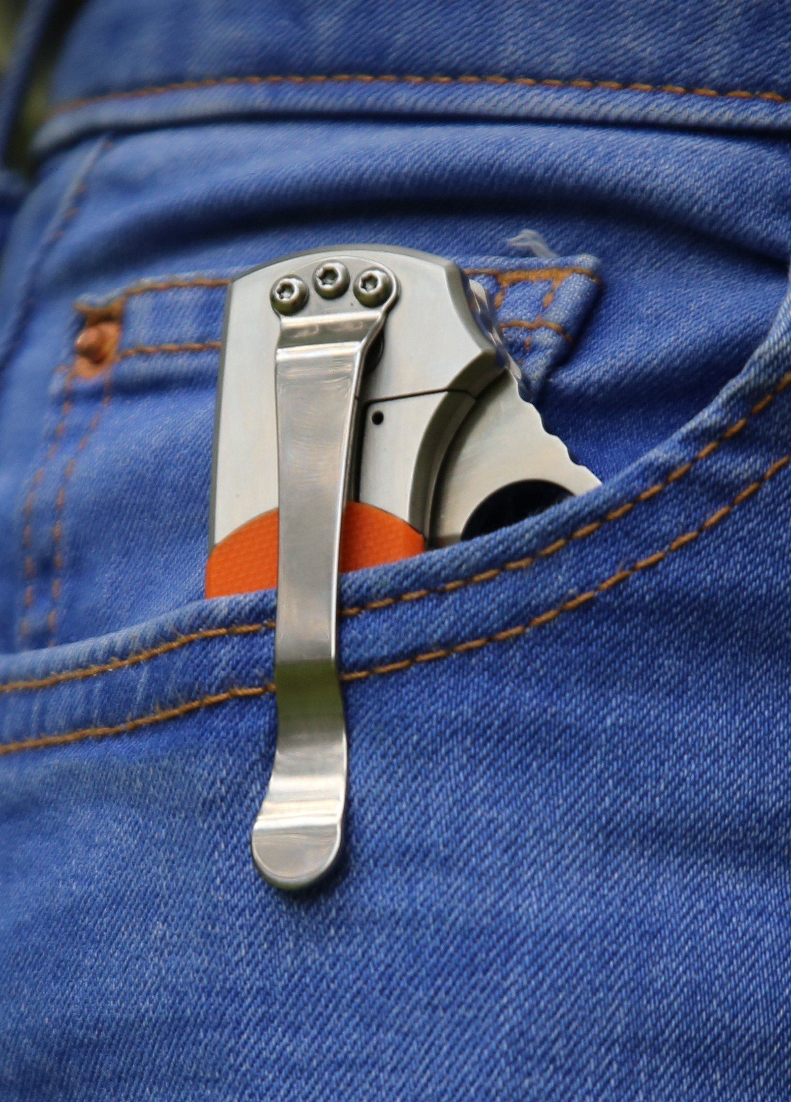 Ніж складаний Ganzo G7371-OR помаранчевийфото8