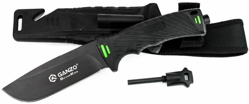 Ніж Ganzo G8012-BK чорний (G8012-BK)фото