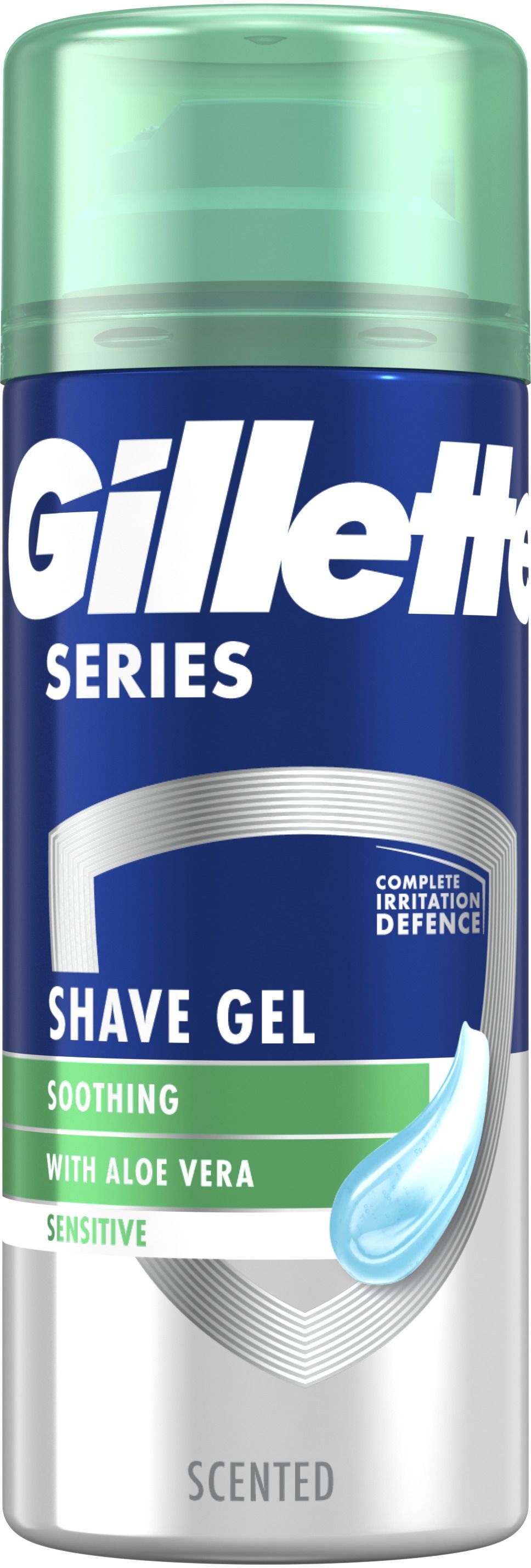 Гель для бритья Gillette Series Sensitive Skin для чувствительной кожи 75 мл фото 