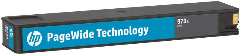 Картридж струйный HP No.973X PageWide Pro 452/477 Cyan, 7000 стр (F6T81AE) фото 3