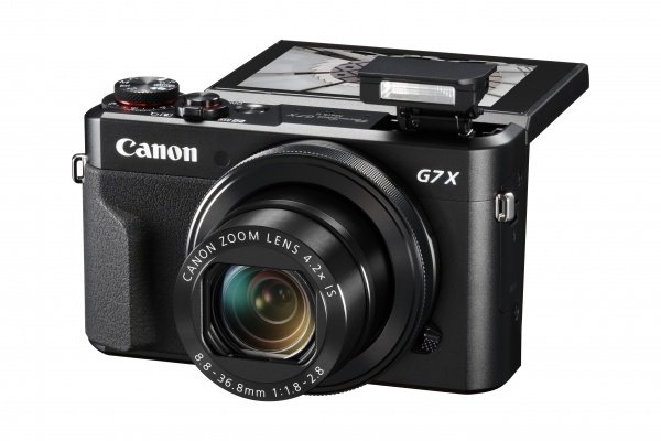 Canon PowerShot G7 X Mark II ブラック Лучшая цена на Фотокамера Canon PowerShot G7 X Mark II